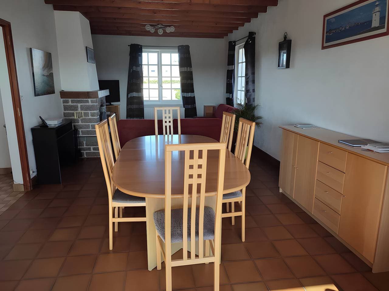 Foto 6 von 27: Ferienhaus „Gîte 10 Schlafplätze in Barfleur“ mit privater Terrasse, Garten und WLAN