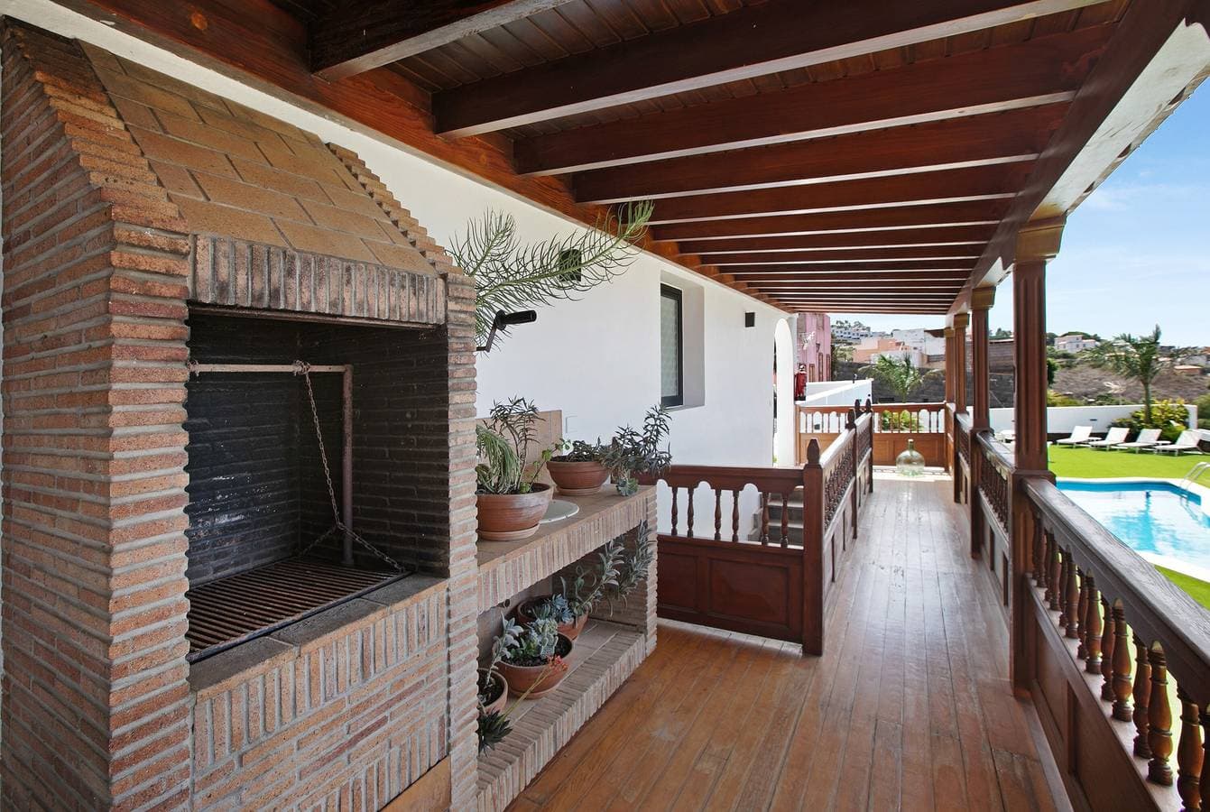 Foto 4 von 23: Ferienhaus 'Linaje del Pago Malvasia' mit Meerblick, Pool, Privatem Balkon und WLAN