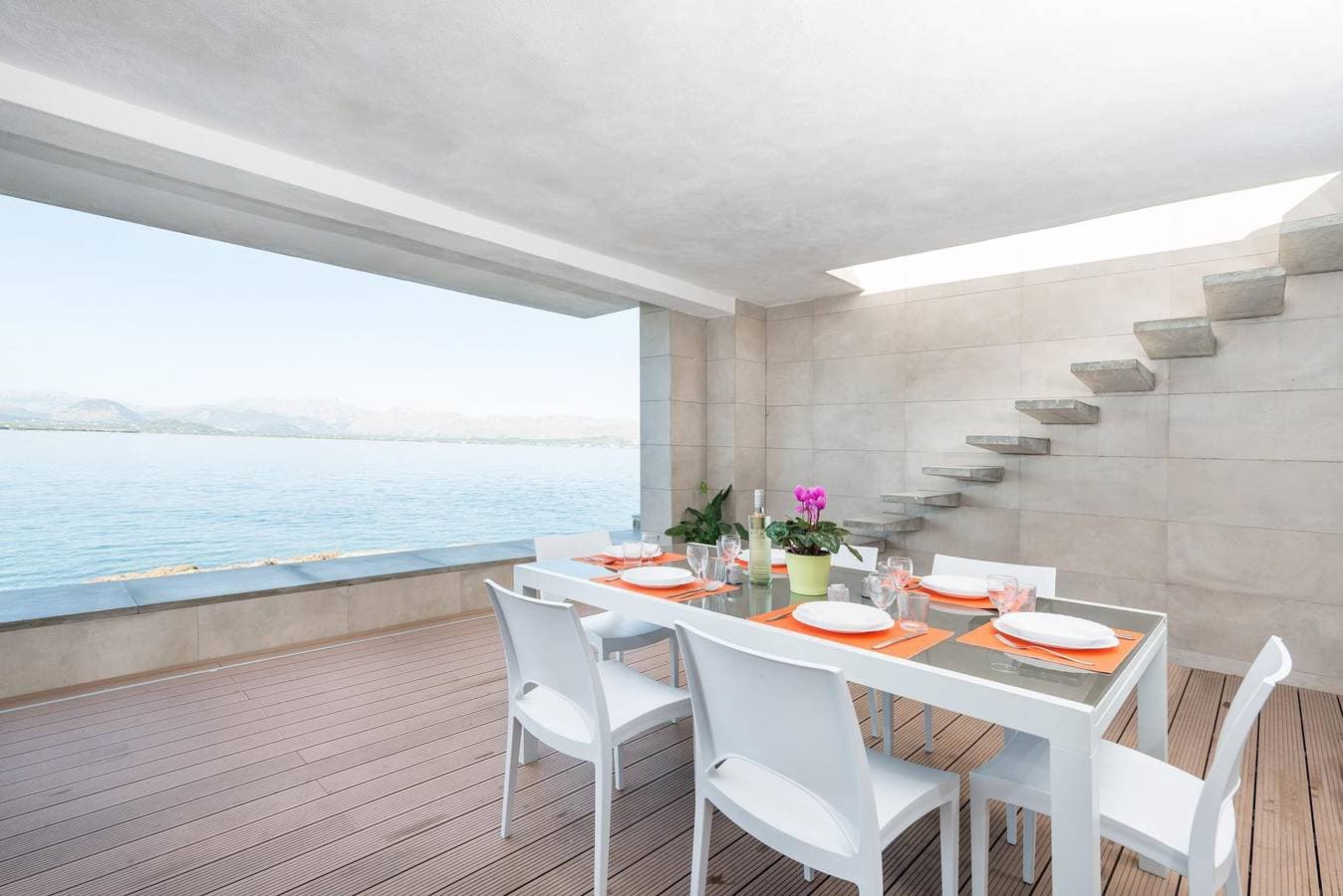 Foto 3 von 26: Aixa - Ferienhaus mit Meerblick in Es Barcarés - Alcúdia . WiFi gratis