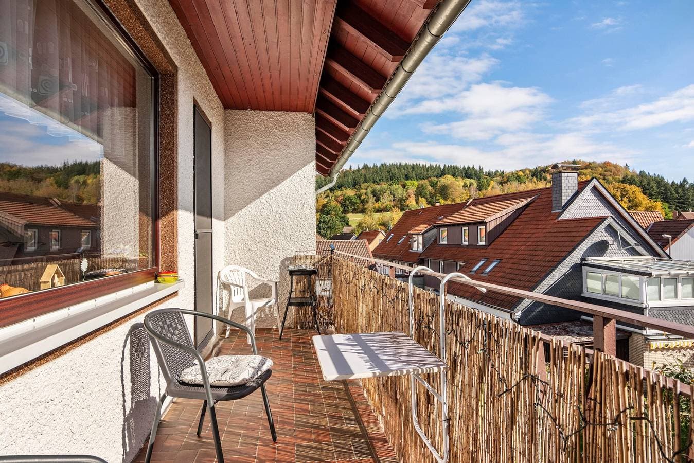 Foto 4 von 39: Ferienwohnung 'Wolfswind' mit Bergblick, Balkon und Wi-Fi