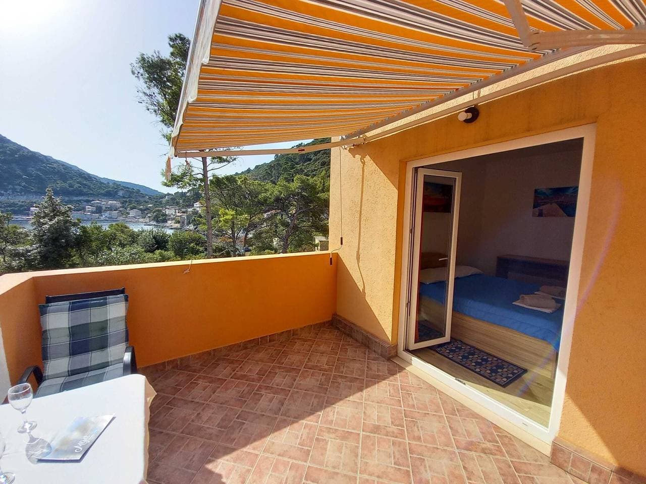 Foto 13 von 14: Apartments Vinko Mljet- One-Bedroom Apartment with Terrace (A5)