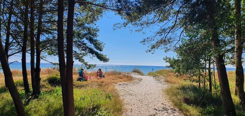Foto 4 von 9: Herrlicher Sommerort direkt am Strand!