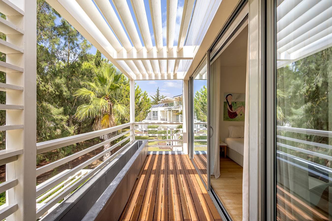 Foto 12 von 40: Villa für 4 Personen mit Balkon