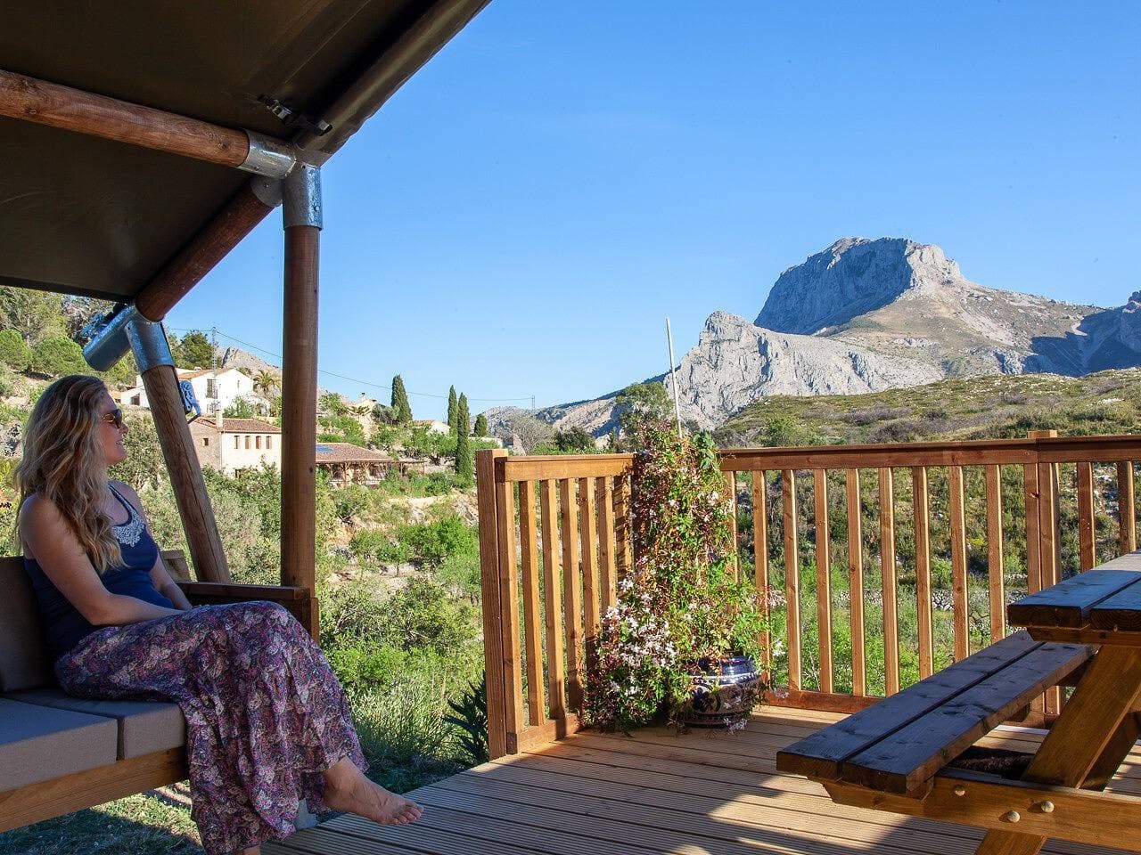 Foto 5 von 27: Glamping 'Tienda De Safari ' mit privater Terrasse und WLAN