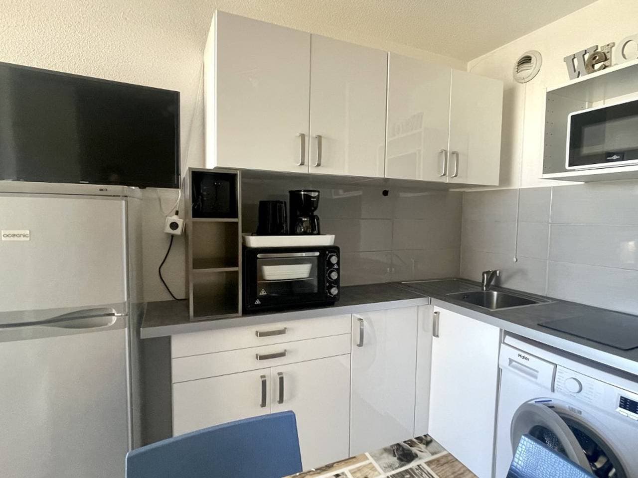 Foto 13 von 23: Wunderschöne Wohnung mit Klimaanlage und Terrasse in Canet-en-Roussillon