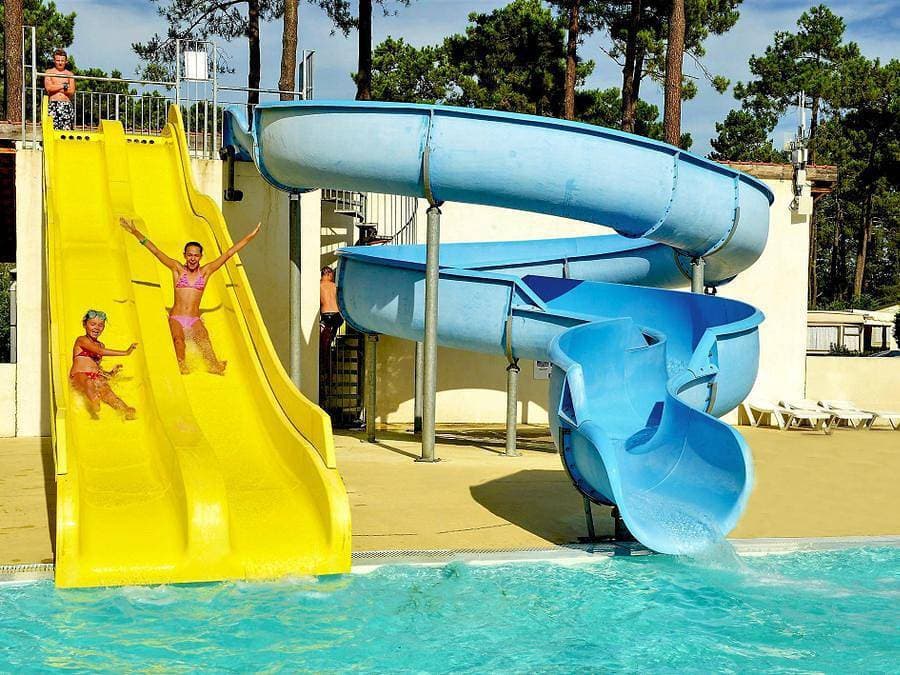 Foto 6 von 59: Camping Siblu les Embruns Funpass inclus - Mobilheim 8 personen - Essential 3ch 8p Signature clim