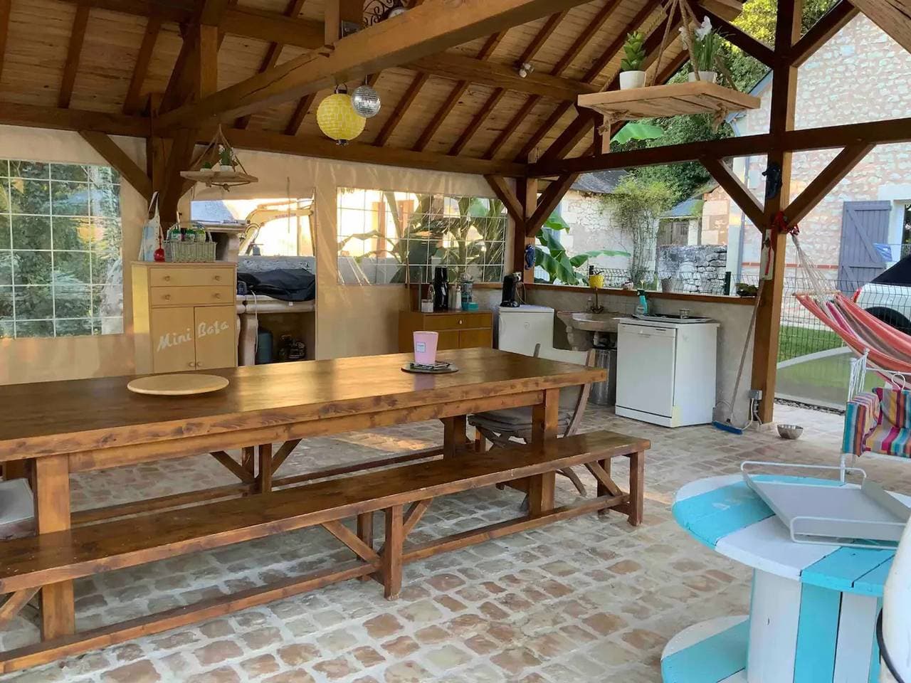 Foto 3 von 25: Naturparadies nahe ZooParc de Beauval – Komfortables Ferienhaus mit Pool, Terrasse & Freizeithalle