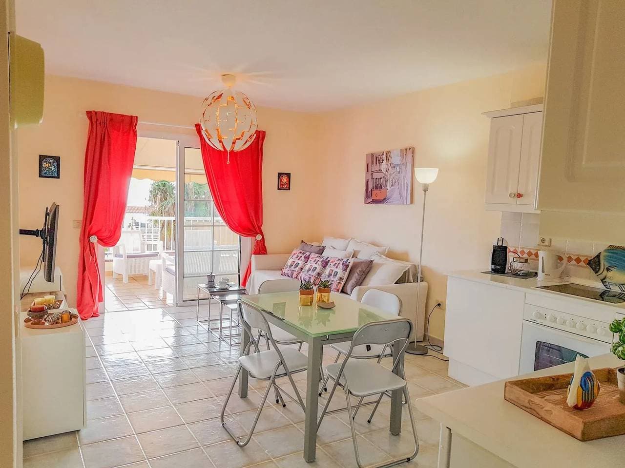 Foto 9 von 39: Ferienwohnung mit Meerblick in Chayofa - 55 m²