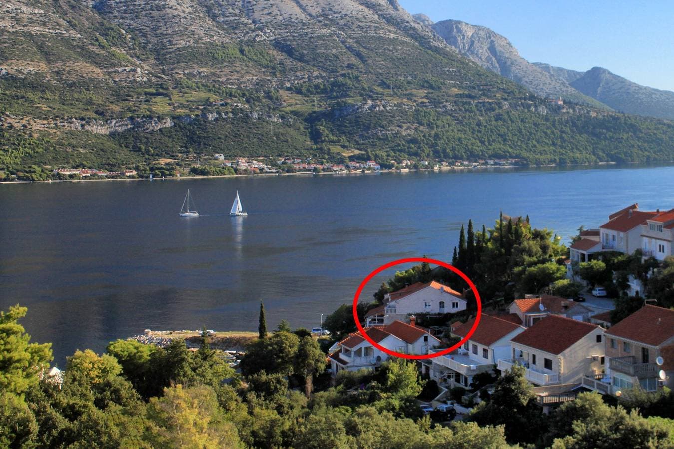 Foto 3 von 37: 1-Zimmer-Ferienwohnung mit Terrasse und Meerblick Medvinjak, Korcula A-4439-a