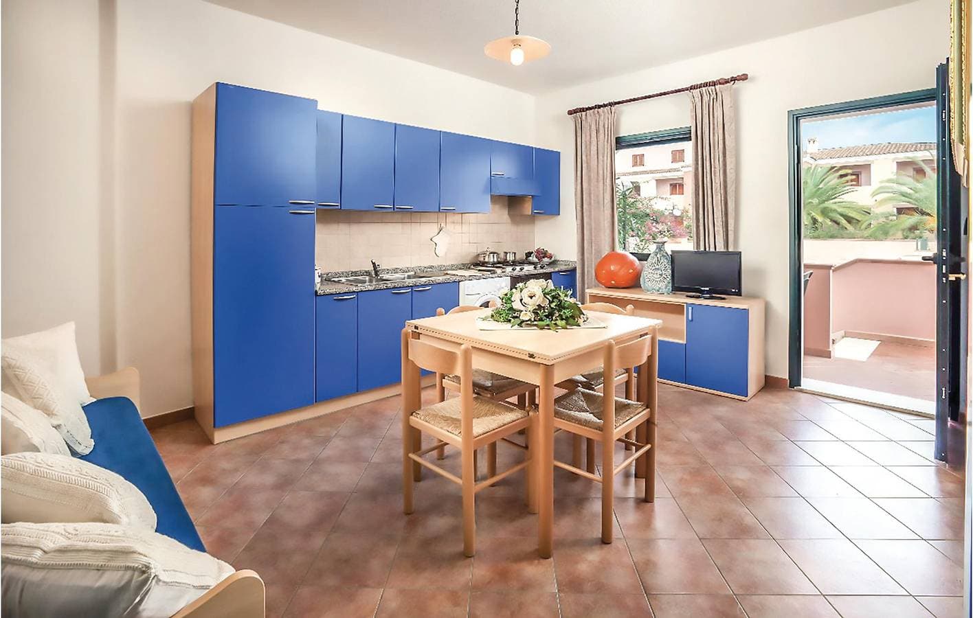 Foto 5 von 17: Gemütliche Terrassenwohnung in der Nähe von Siccas Beach