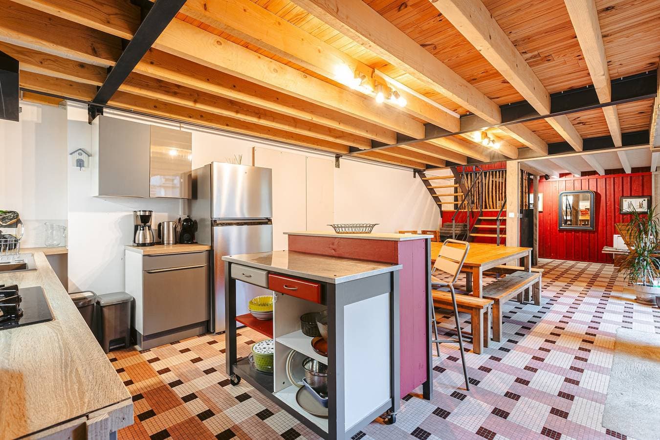 Foto 8 von 23: Ferienhaus 'Couleur Patio, Loft Atypique, Sauna' mit privater Terrasse, Balkon und Wi-Fi
