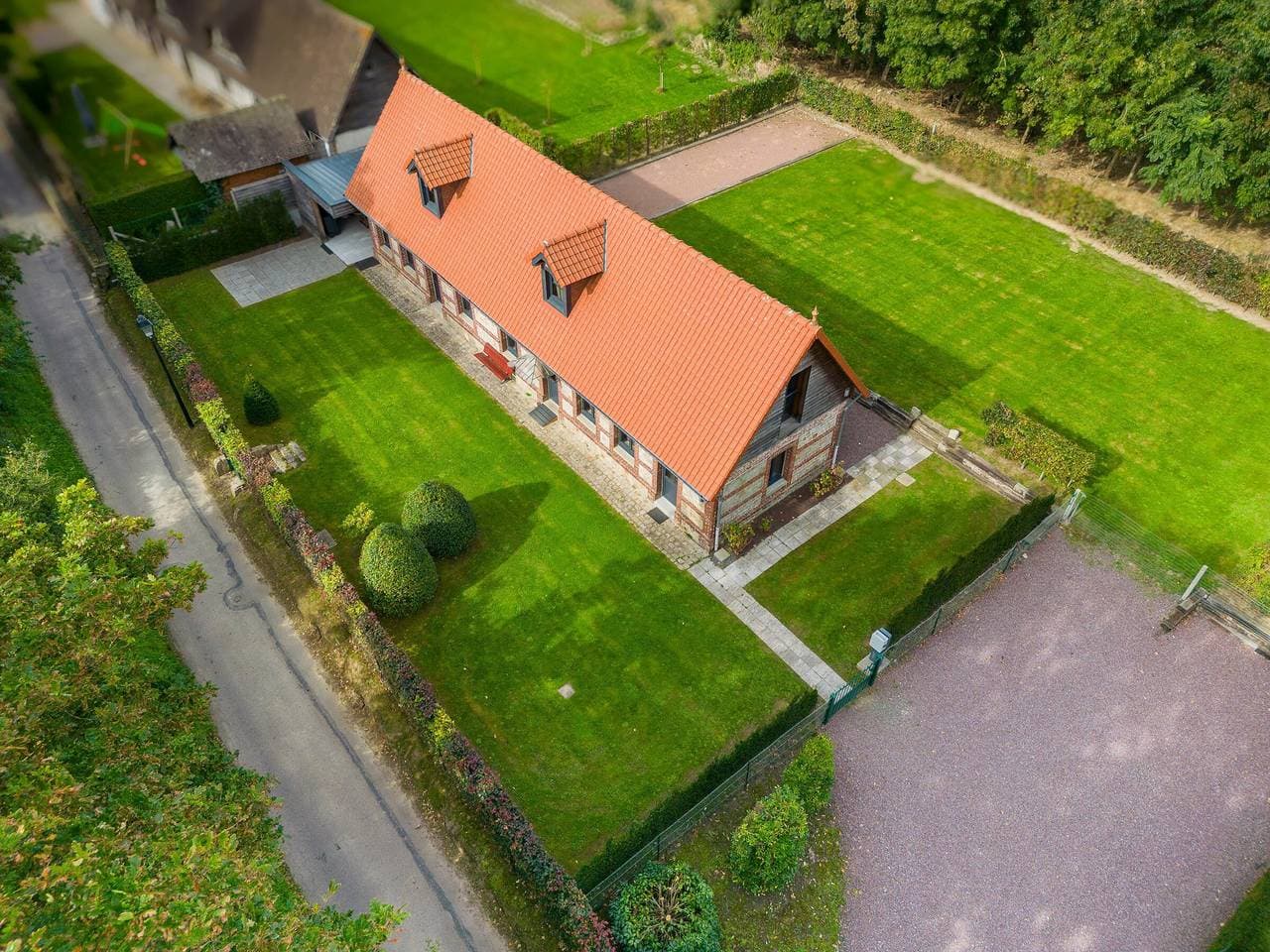 Foto 12 von 18: Ferienhaus 'La Longère De Sotteville-sur-mer' mit privater Terrasse, privatem Garten und WLAN