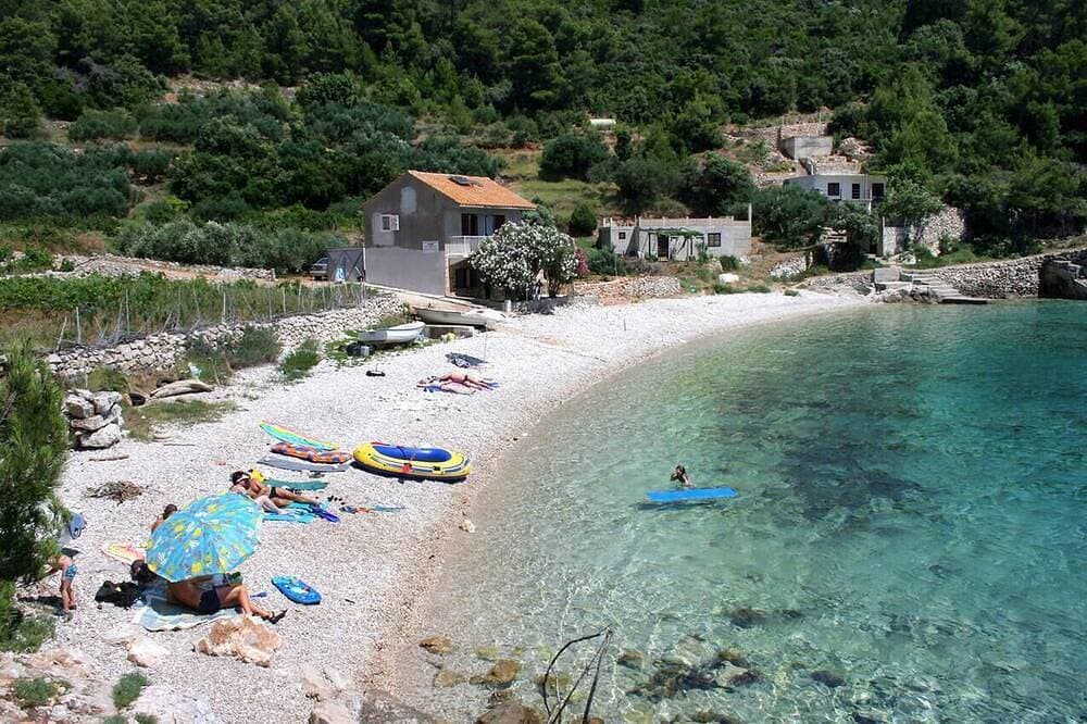 Foto 9 von 12: Fischerhaus am Meer Bucht Skozanje, Hvar
