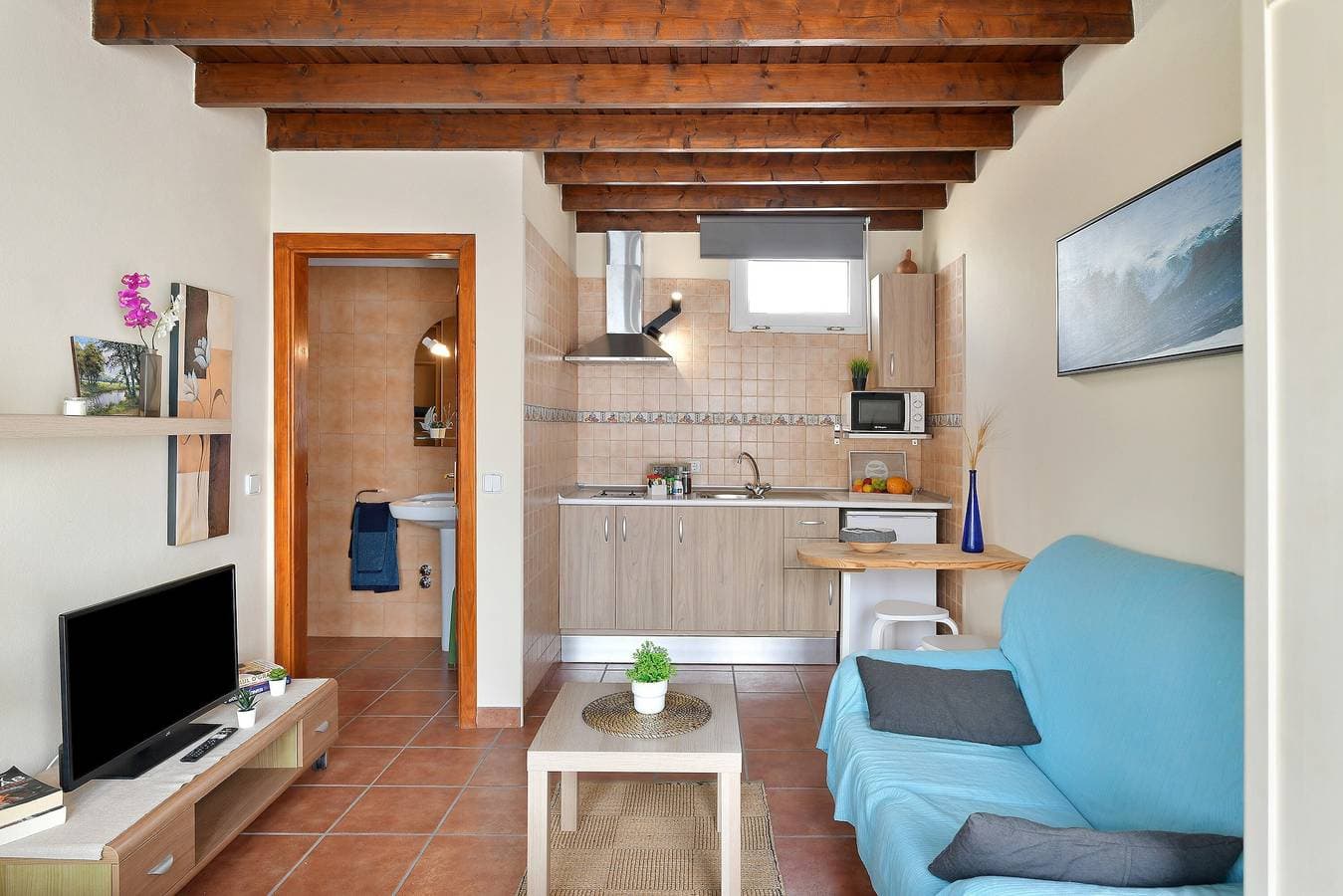 Foto 8 von 21: Ferienwohnung "Viviendas El Pescador - Timón" mit Meerblick, privater Terrasse und WLAN