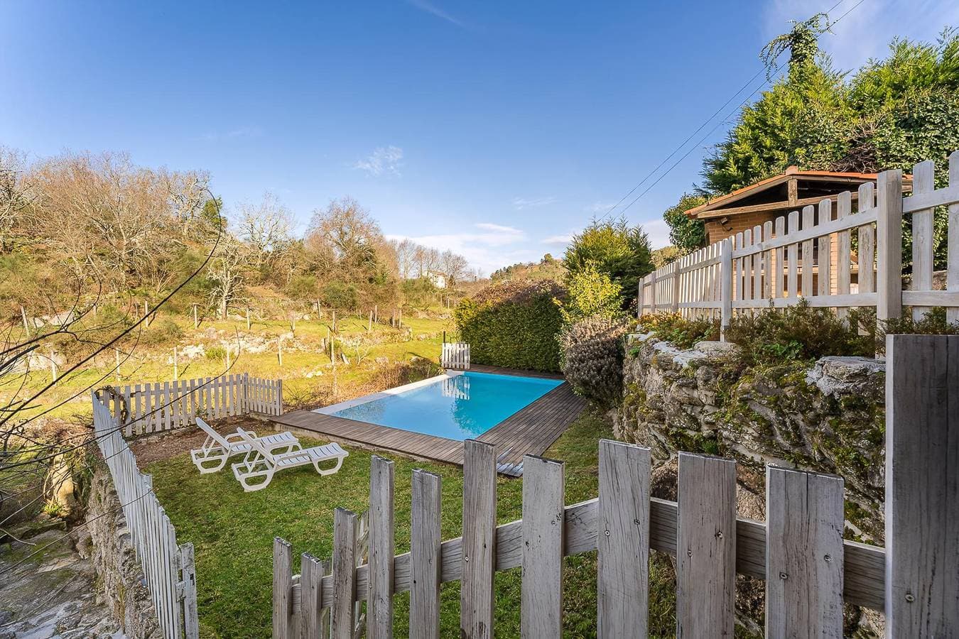 Foto 13 von 41: Chalet für 3 Personen mit Pool