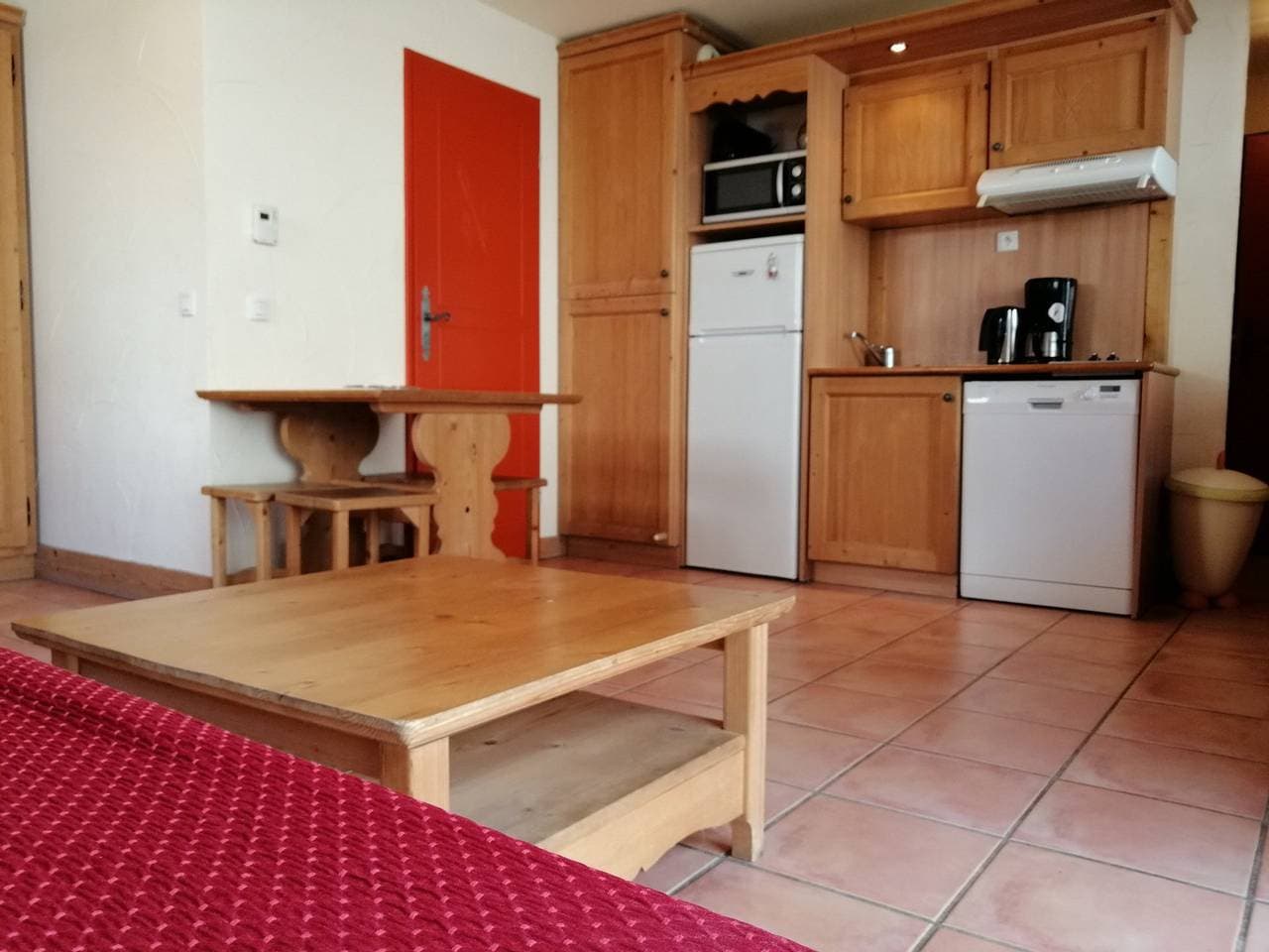 Großes Bergstudio für 4 Personen mit Balkon in Pra Loup 1