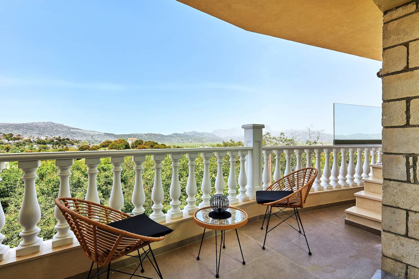 Foto 7 von 11: Finca 'Villa 1' mit Bergblick, Balkon und WLAN