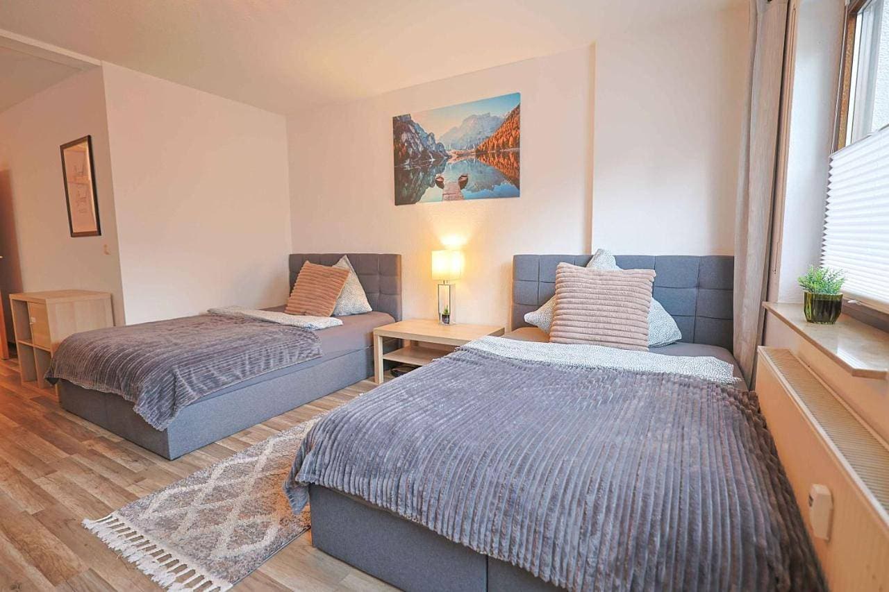 Ferienwohnung mit TV, Küche und Terasse nahe Kassel 1