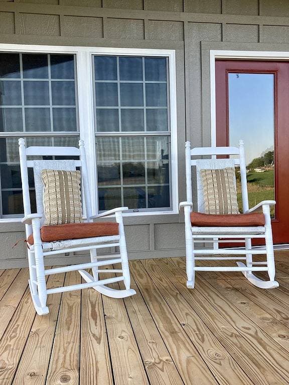 One room cabin set on our farm for a peaceful getaway. 1