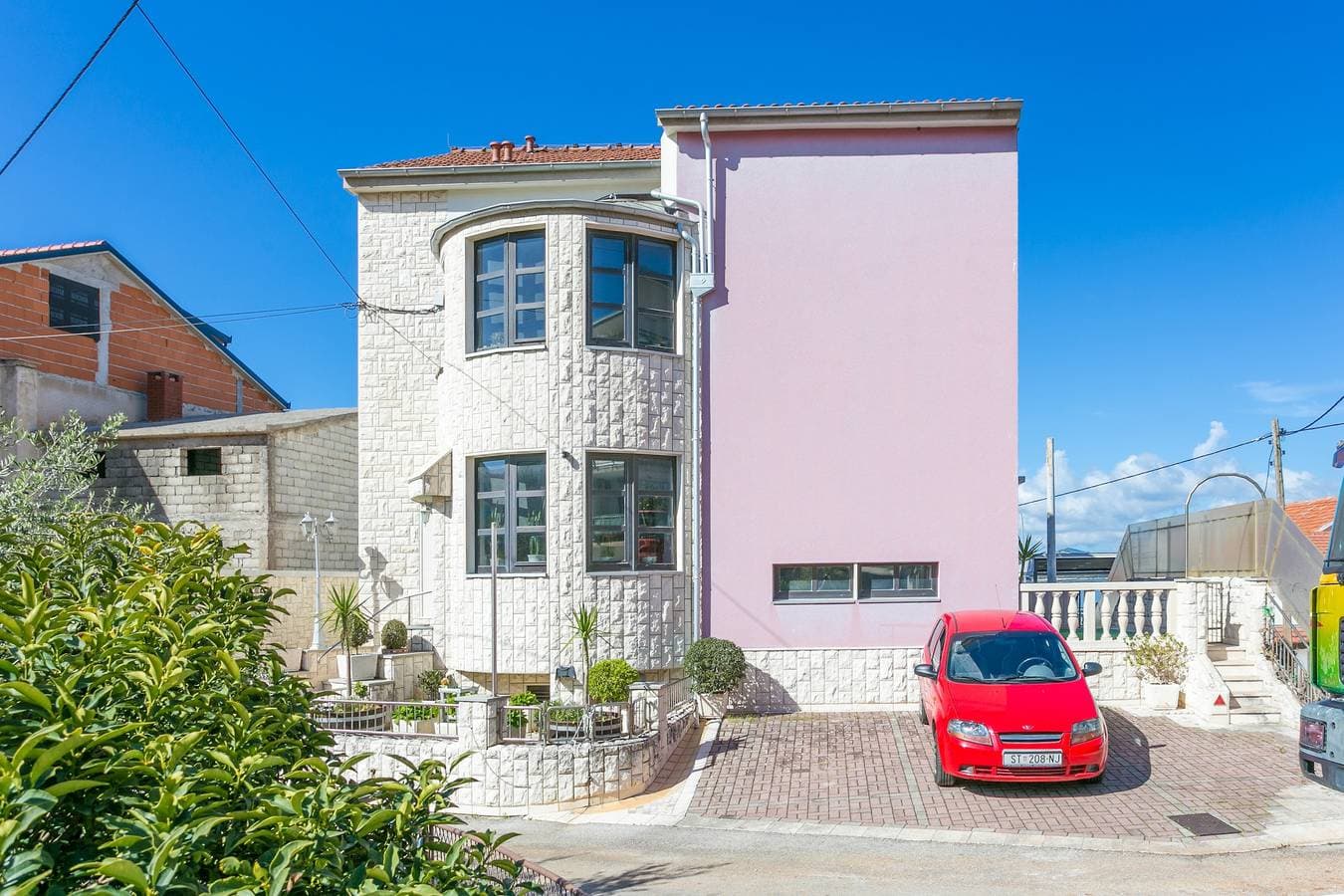 Foto 5 von 31: Studio Appartement mit Terrasse und Meerblick Okrug Gornji, Ciovo -a