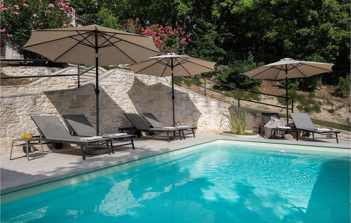 Foto 10 von 57: Charmante Unterkunft, 2 km von Pićan entfernt: 120 m² große Ferienwohnung mit Pool und WLAN