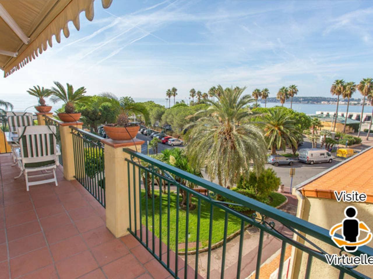 Schöne 2-Zi-Whg in Menton mit Meerblick und Terrasse 1