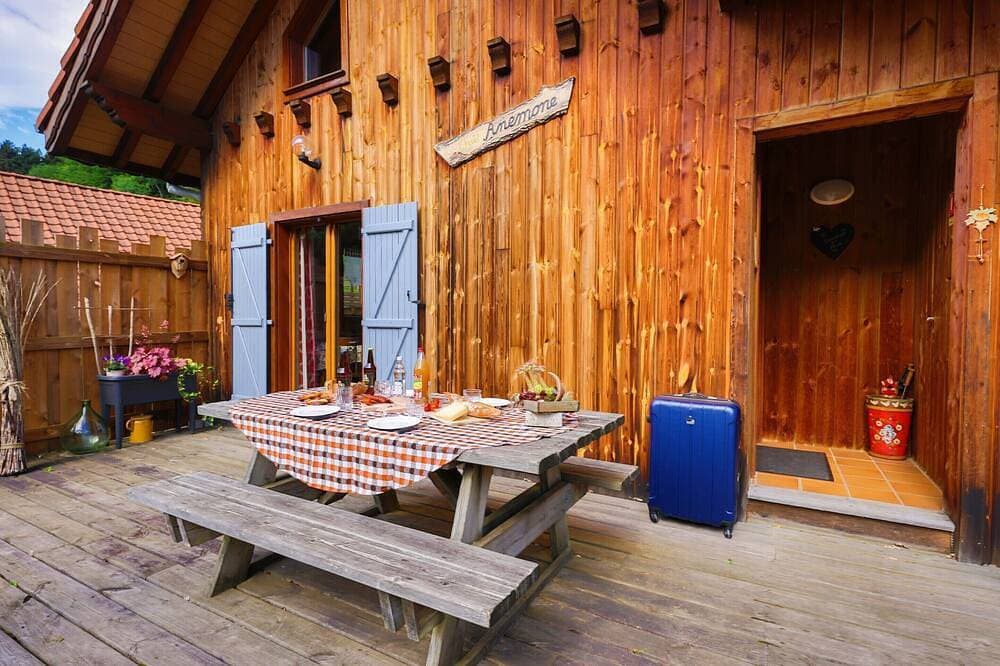 Foto 11 von 24: Berghütte-Familie-Bergblick-Ensuite mit Dusche