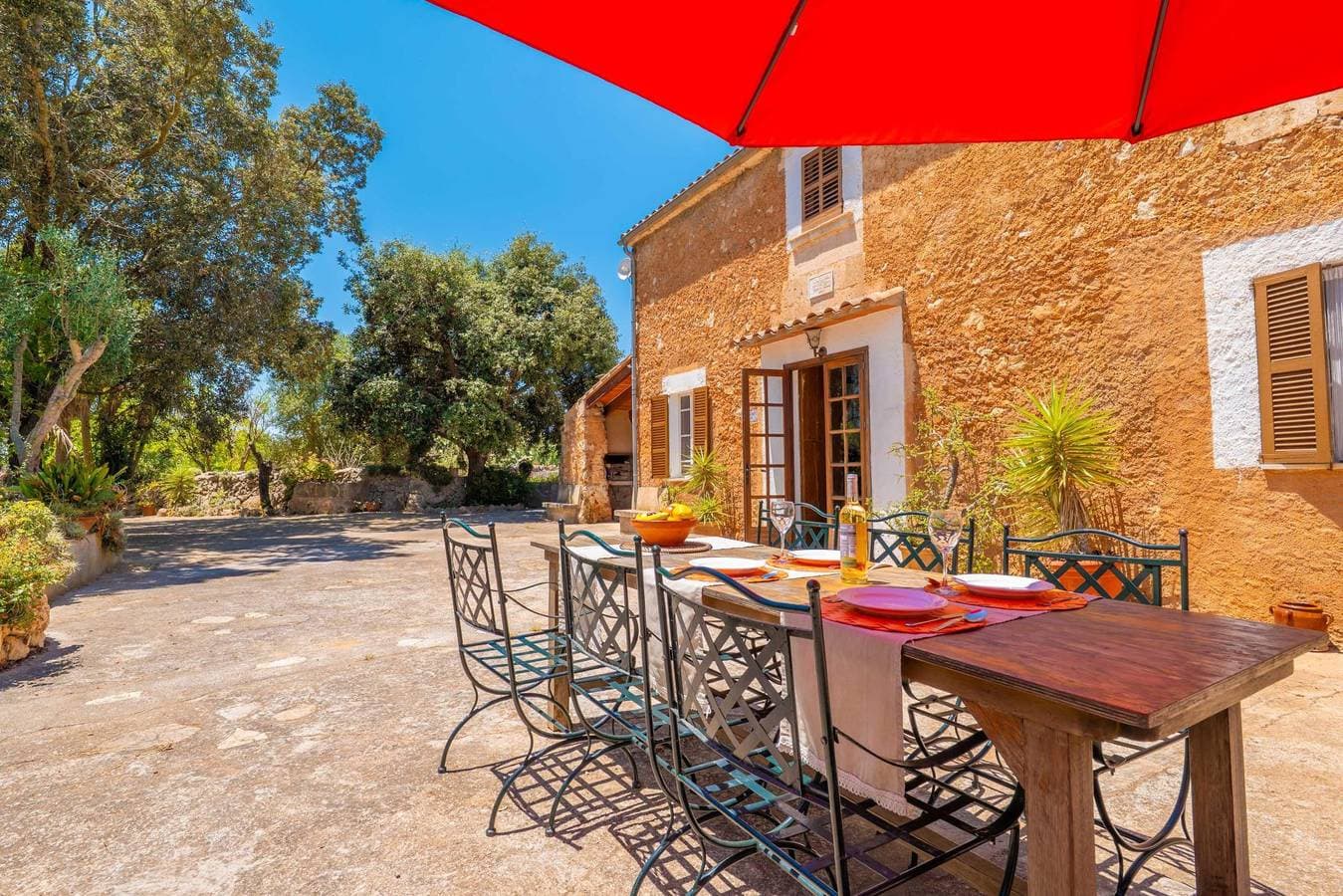 Foto 9 von 46: Son Obra Nou - Ferienhaus mit privaten Pool in Porreras. WiFi gratis