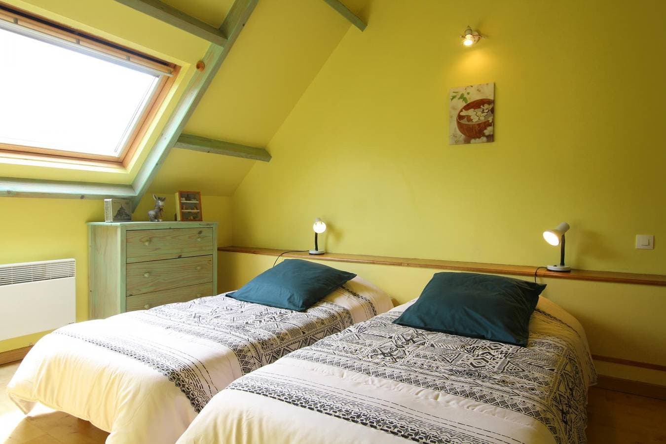 Foto 11 von 19: Gemütliche Ferienwohnung mit Garten und Parkplatz, 2,5 km vom Fluss La Gièze entfernt