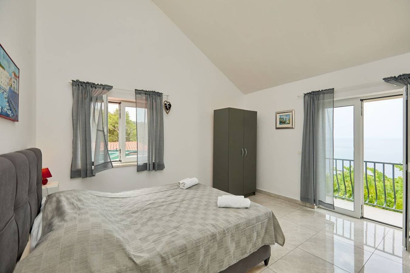 Ferienwohnung in Saplunara mit Meerblick, Balkon, Klimaanlage, W-Lan (5197-3) 1