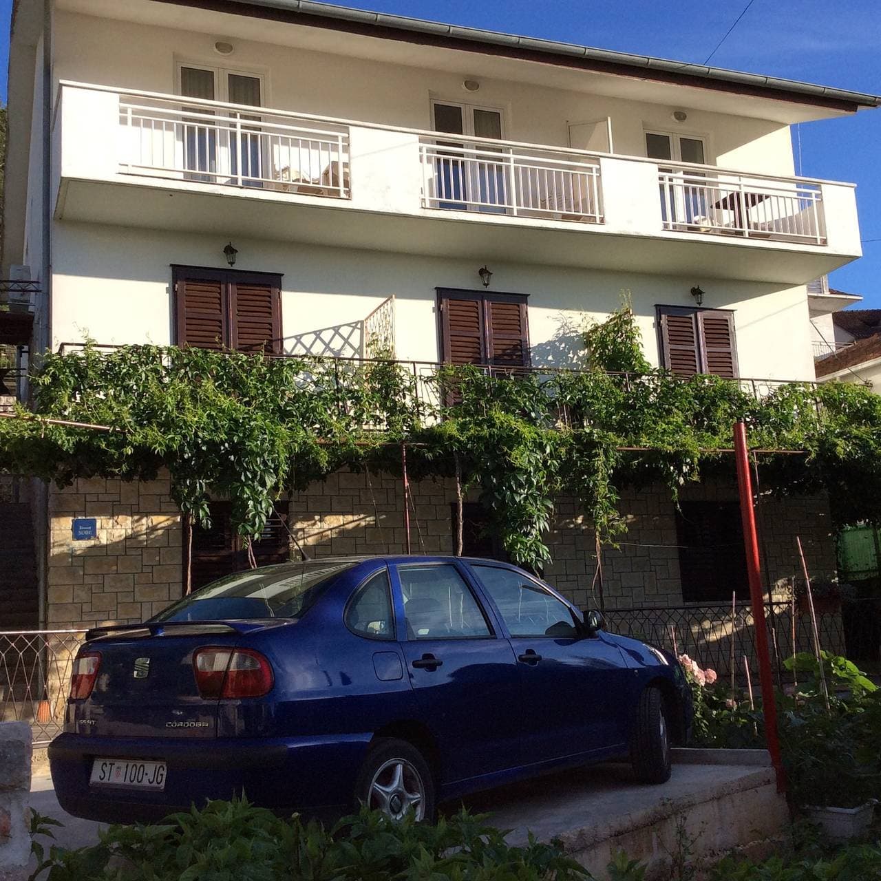 Foto 4 von 15: 1-Zimmer-Ferienwohnung mit Balkon und Meerblick Jelsa, Hvar A-196-e