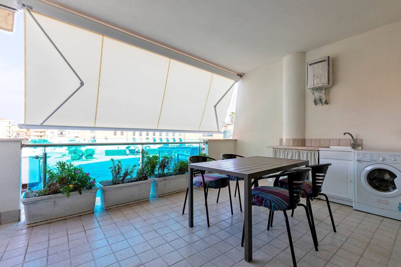 Foto 4 von 20: Ferienwohnung "Mediterraneo" nahe dem Strand mit Klimaanlage und Terrasse