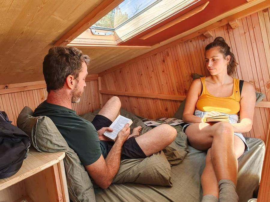 Foto 5 von 45: Domaine d'Haulmé - Unterkunft 2 personen - Cabanétape