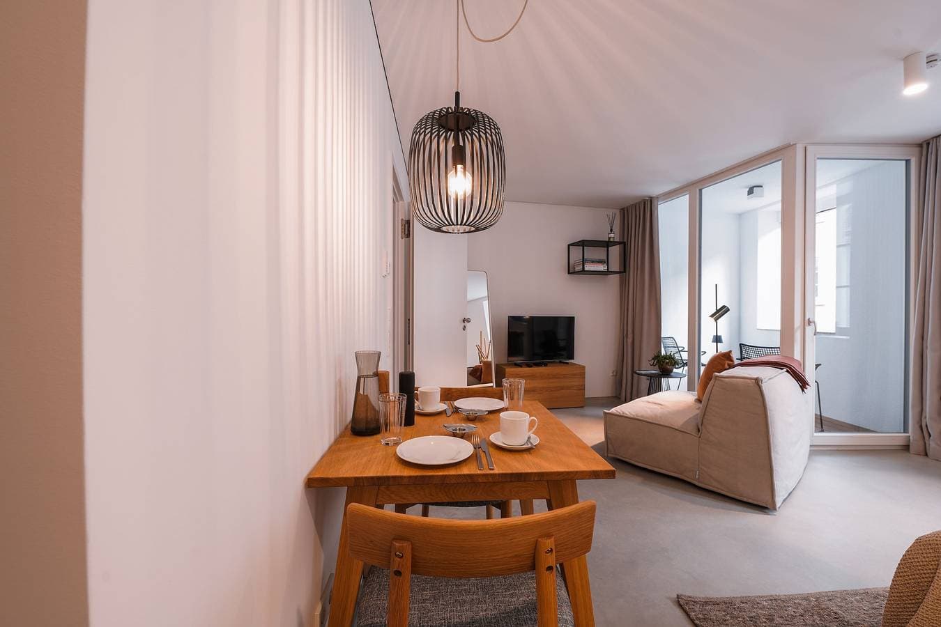 Foto 7 von 16: Apartment '2 Personen' mit überdachter Loggia im 2. Obergeschoss in unmittelbarer Seenähe