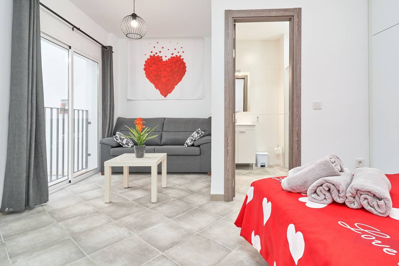 Foto 8 von 27: Einzimmerapartment "Nerja Boutique Sweet Corner B3" mit Gemeinschaftspool und WLAN