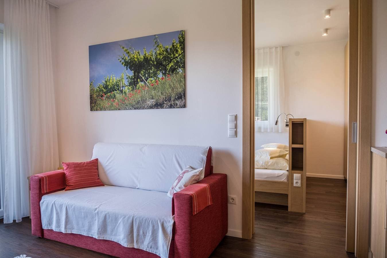 Foto 7 von 26: Ferienwohnung "Urbanhof - Moritzing" mit Bergblick, WLAN & 2 Balkonen