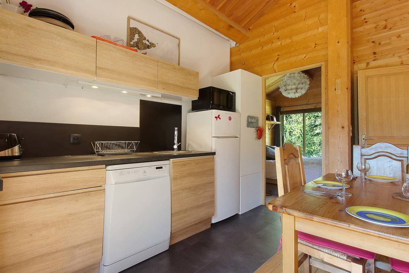Foto 11 von 18: Ferienwohnung "Gte T3 Le Balarino - Mercantour1" mit Bergblick, Gemeinschaftsgarten und WLAN