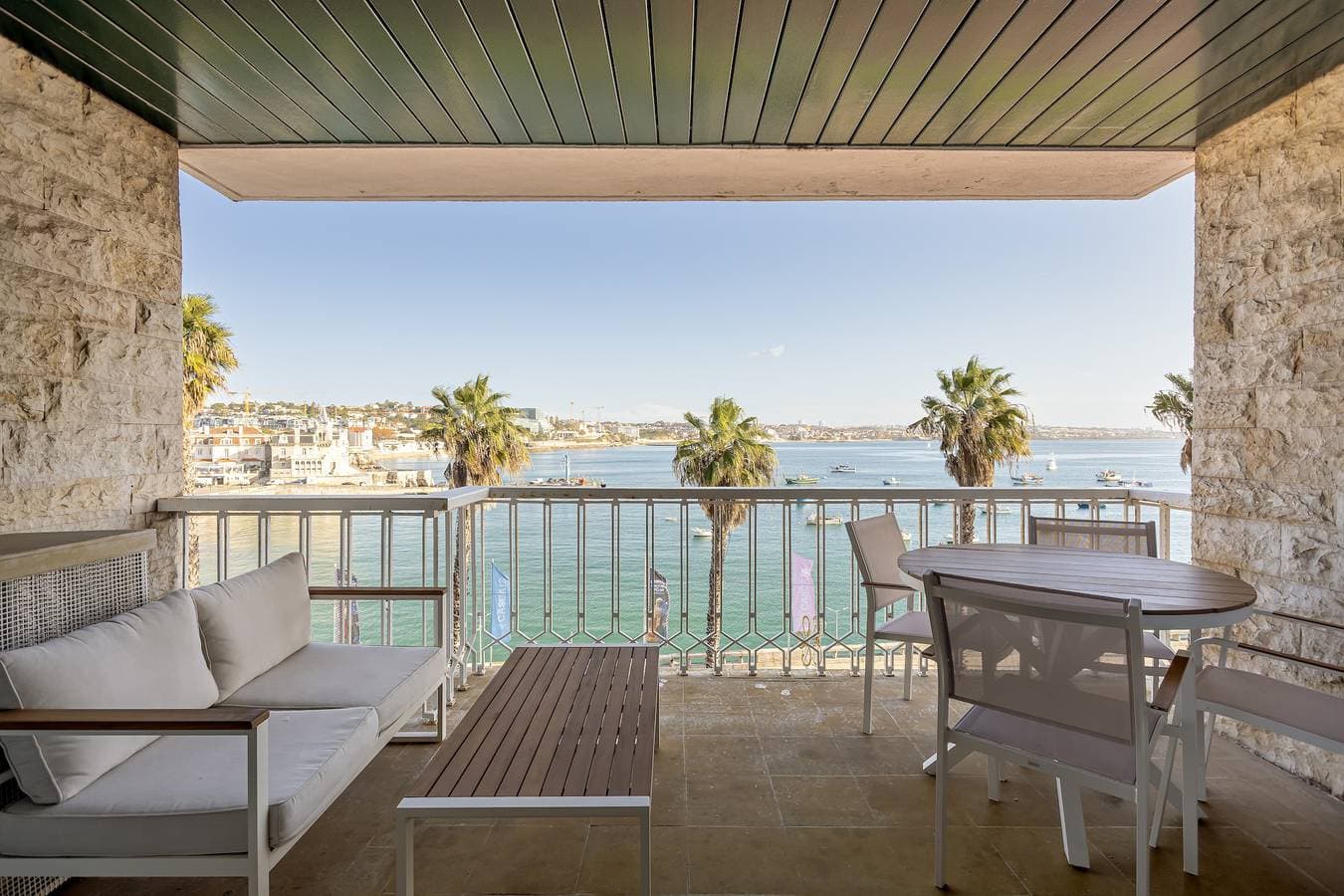 Foto 7 von 33: Ferienwohnung 'Cascais Bay Terrace II' mit Meerblick und WLAN