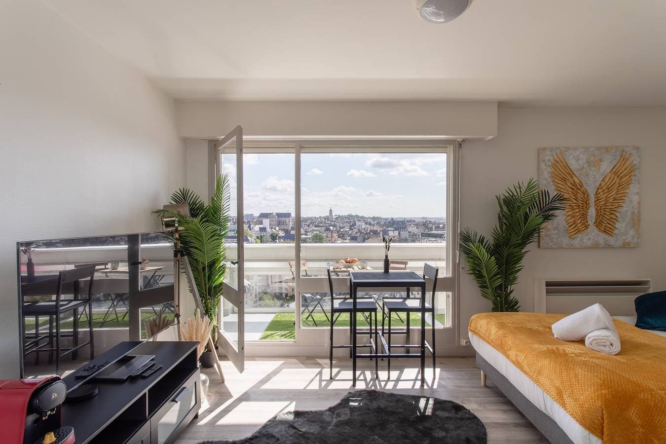 Foto 2 von 11: Ferienwohnung für 2 Personen mit Balkon