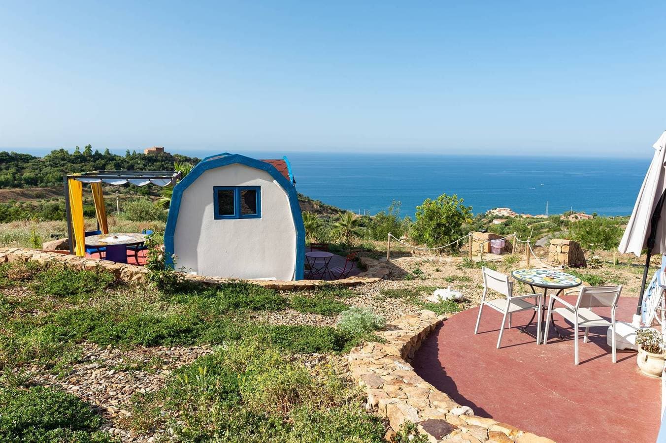Foto 2 von 25: Glamping „Melograno“ mit Meerblick, WLAN und Klimaanlage
