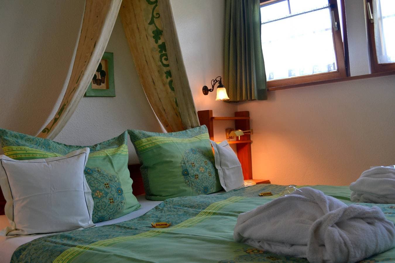 Foto 2 von 15: Ferienwohnung 'Nachtigall' mit Bergblick, Gemeinschaftsterrasse und Wi-Fi