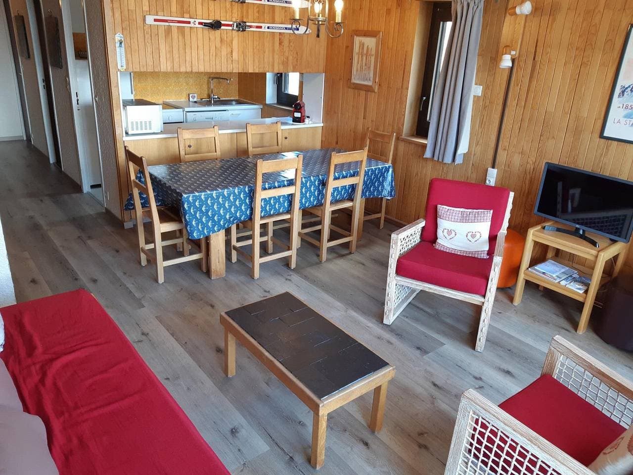 Helle Wohnung 8 Pers, Parkplatz, Courchevel 1650 1