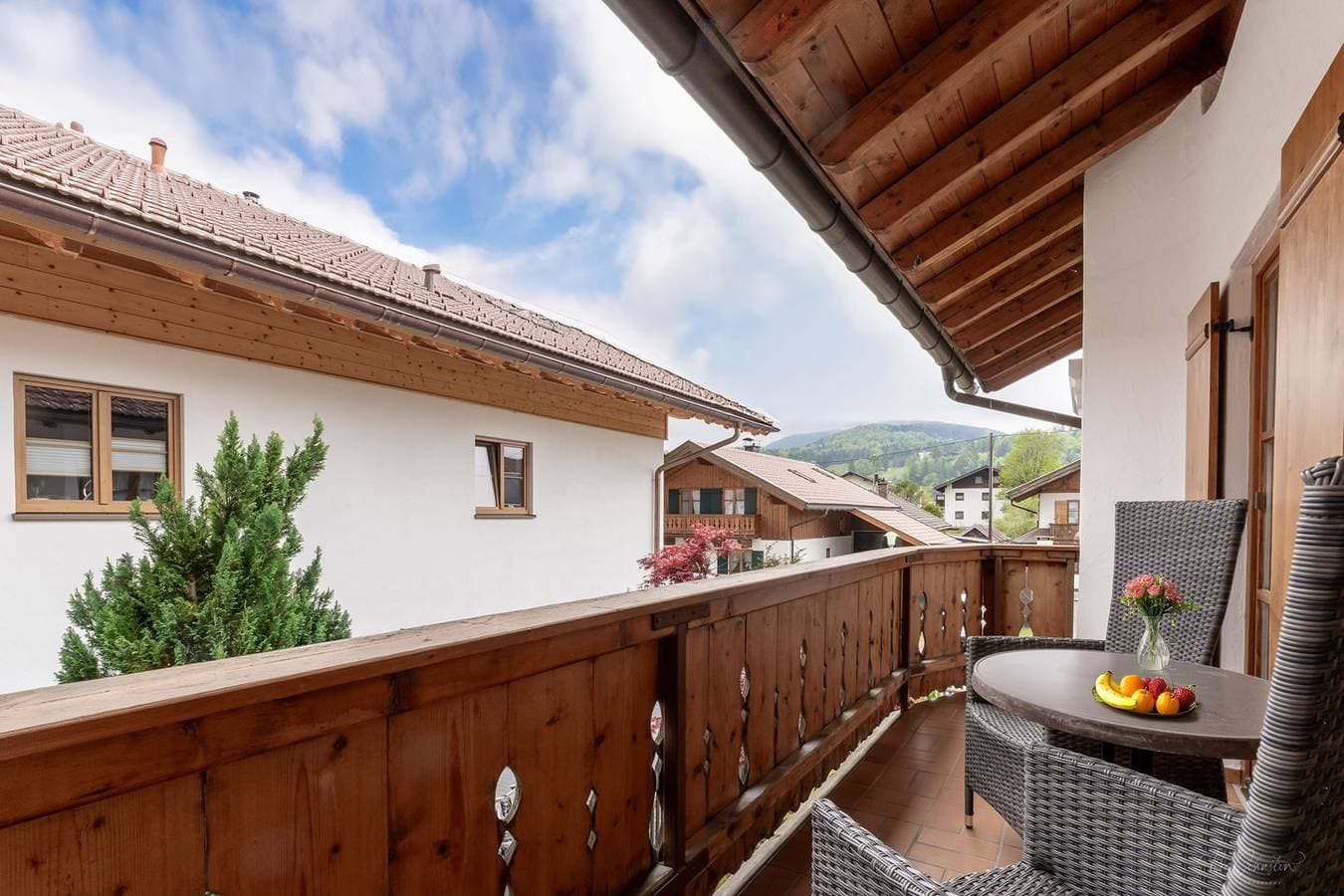 Foto 12 von 17: Gemütliche Ferienwohnung mit Bergblick in Mittenwald für unvergessliche Urlaubstage