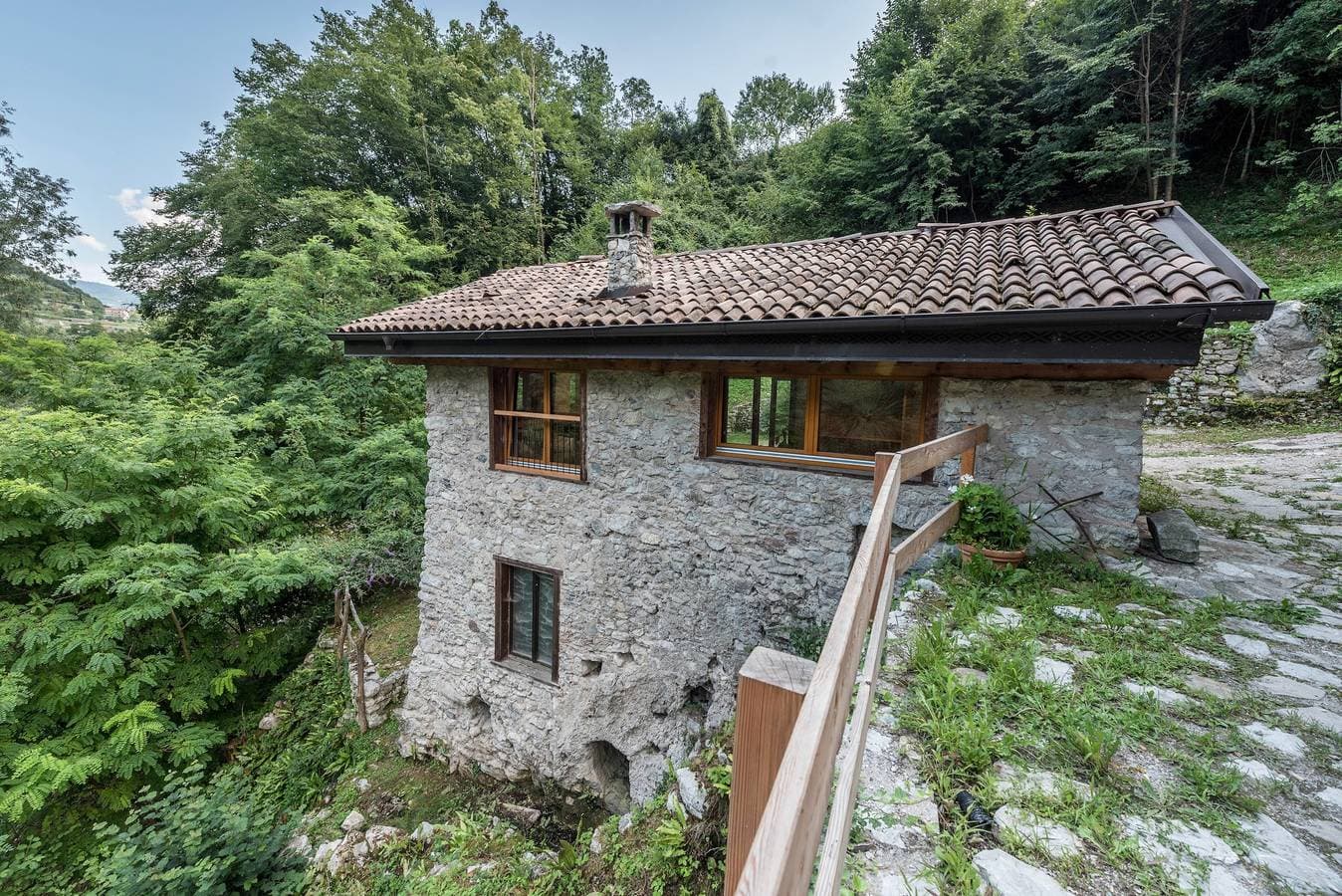 Foto 6 von 29: Ferienwohnung Casa al Mulino mit Bergblick, WLAN und Garten
