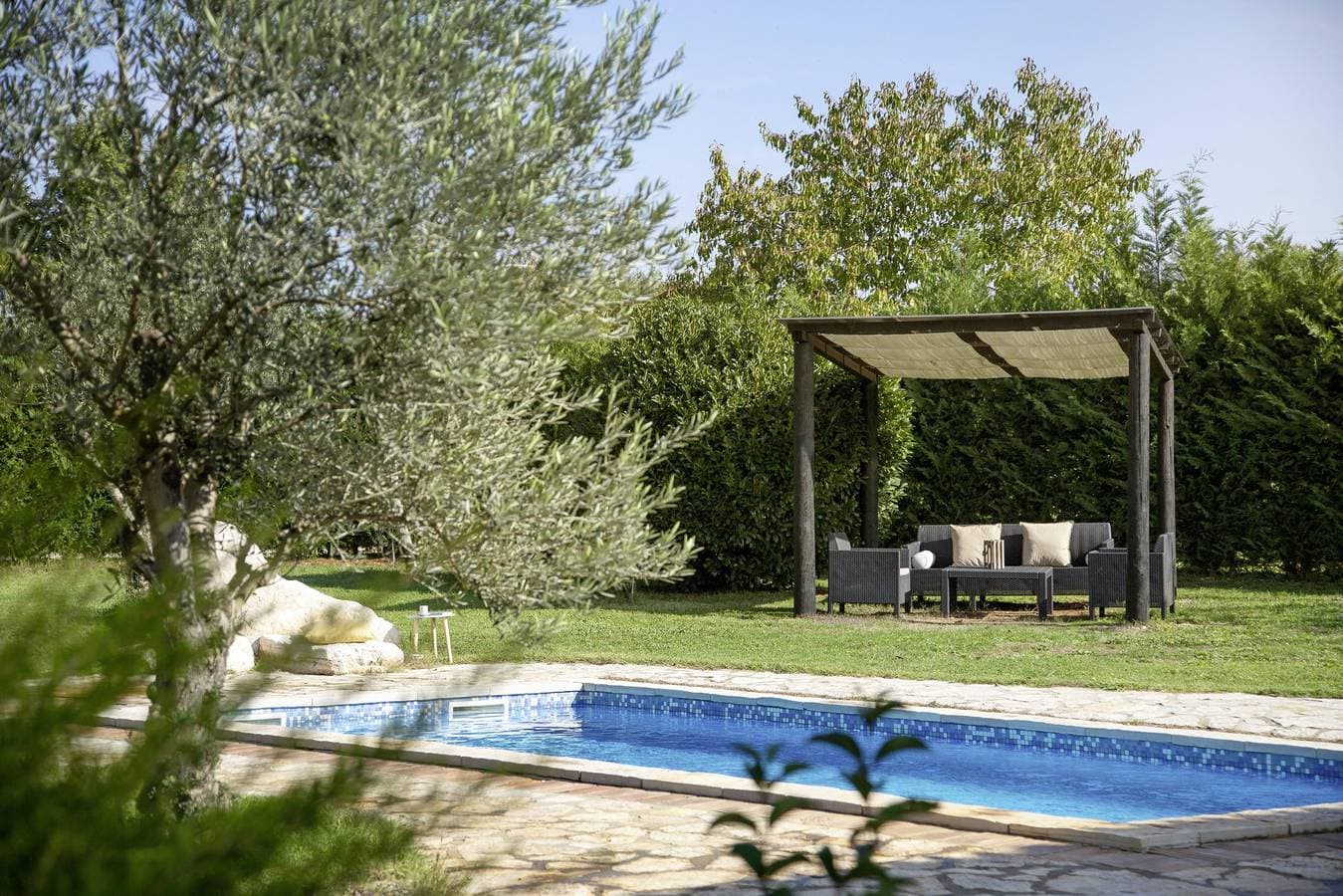 Foto 2 von 24: Ferienhaus Bella Collina * ruhige Lage, 2000 m2 Garten, privater Pool