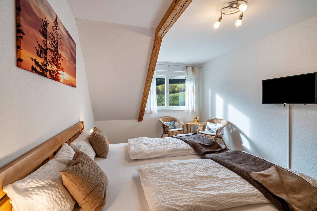 Foto 4 von 26: 'Gästezimmer Hörnlebergblick' mit gemeinsamer Terrasse, gemeinsamem Garten und Wi-Fi