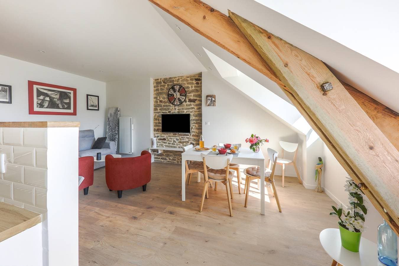 Foto 7 von 13: Ferienwohnung für 4 Personen mit Ausblick