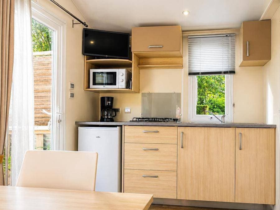 Foto 4 von 13: Camping du Golf - Mobilheim 2 personen - Mh1 Swing 16 m²