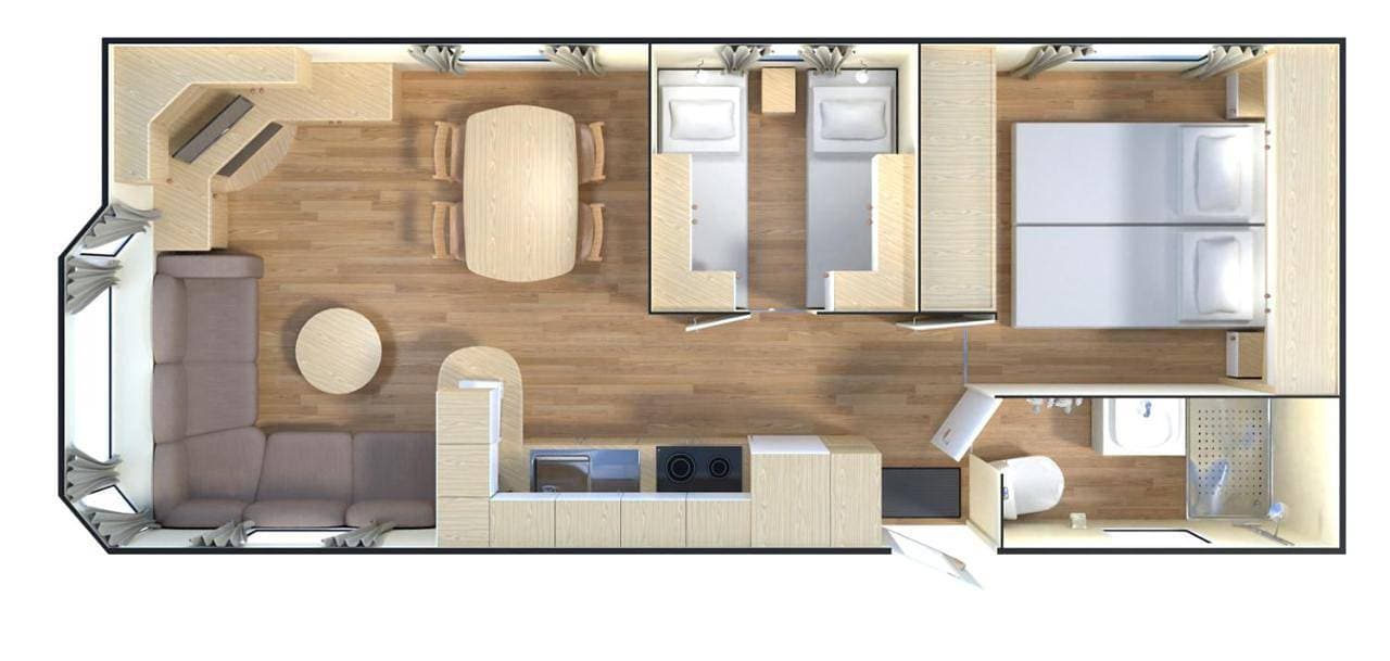 Foto 8 von 13: Two-Bedroom Cottage