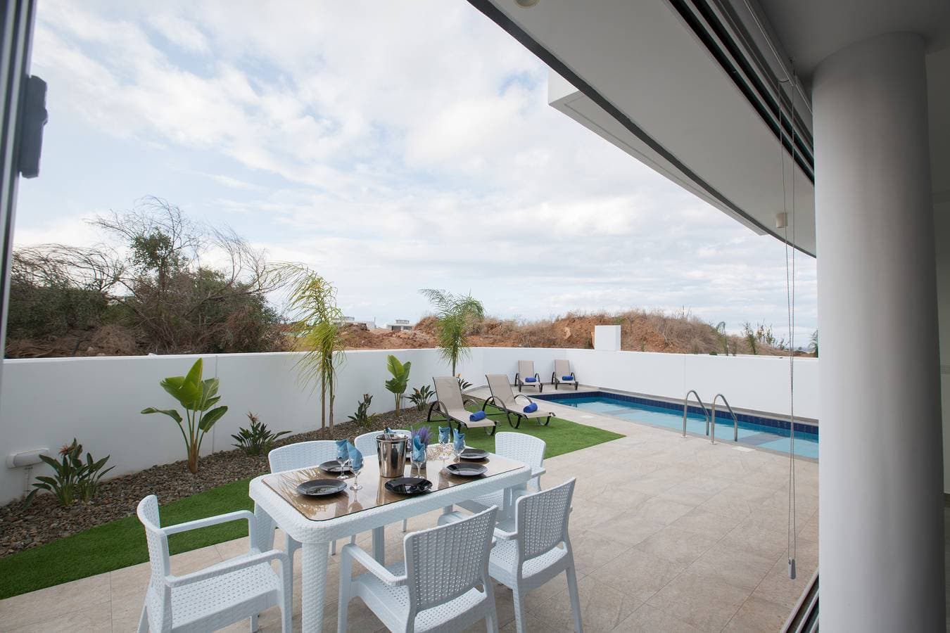 Foto 5 von 24: Villa Prol24, brandneue 2bdr Protaras Villa mit Pool, in der Nähe von Fig Tree Bay Beach